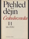 Přehled dějin Československa (2 díly) - náhled