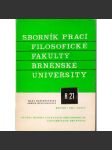 Sborník prací...roč. XXXV/1986, filosofická fakulta Brněnské university, řada hudebněvědná H21 - náhled