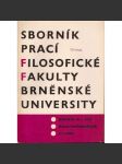 Sborník prací...roč. VI/1957, filosofická fakulta Brněnské university, řada uměnovědná F1 - náhled