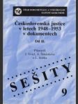 Československá justice v letech 1948-1953 v dokumentech II. - náhled