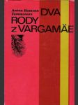 Dva rody z Vargamäe - náhled