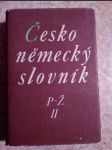 Česko-německý slovník, 2 díly - náhled