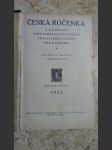 Česká ročenka každoroční populární encyklopedie praktického vědění - náhled