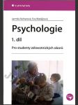 Psychologie - pro studenty zdravotnických oborů - náhled