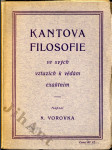 Kantova filosofie ve svých vztazích k vědám exaktním - náhled