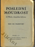 Poslední moudrost, čili, Nauka o kosmickém duchovnu - náhled