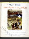 Napsáno v horách - román z Bezkyd - náhled