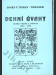 Denní úvahy - české verše a dopisy 1995-1996 - náhled