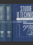 Studie o technice v českých zemích 1945 –1992 1.-3. - náhled