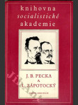 Josef Boleslav Pecka a Ladislav Zápotocký - náhled