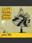 80´Jaro - Listy Klubu přátel poezie - Bulletin pro členy KPP - náhled