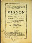 Mignon - Opera o 3 jednáních - náhled