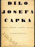 Souborná výstava dílo Josefa Čapka - Obrazy, kresby, grafika, divadlo - Slovanský ostrov v Praze - Od 22. září do 31. října 1946 - náhled