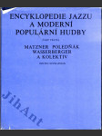 Encyklopedie jazzu a moderní populární hudby. 1, Část věcná - náhled