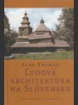 Ľudová architektúra na Slovensku - náhled