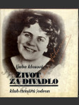 Život za divadlo - Marie Hübnerová - náhled