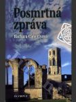 Posmrtná zpráva - náhled