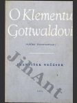 O Klementu Gottwaldovi - náhled