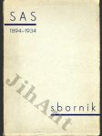 Sborník SAS 1894 - 1934 - Spolek - náhled