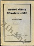 Stručné dějiny literatury české - náhled