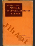 Panorama soudobé literatury italské - náhled