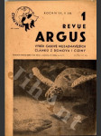 Revue ARGUS - konvolut čísel - náhled