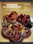 Uzeniny a konzervy v kuchyni - náhled