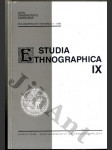 Studia ethnologica IX. - náhled