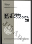 Studia ethnologica XII. - náhled