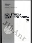 Studia ethnologica XI. - náhled