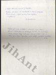 A. Merhautová, rukopis, podpis - náhled