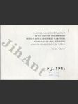 P. F. 1967 - Památník národního písemnictví, podpisy - náhled