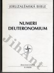 Jeruzalémská bible - Numeri Deuteronomium - náhled