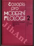 Časopis pro moderní filologii 2. - náhled