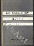 Bibliografický sborník 1957 - náhled