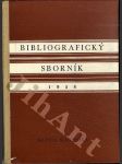 Bibliografický sborník 1958 - náhled
