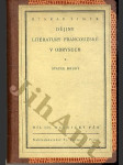 Dějiny literatury francouzské v obrysech - náhled