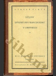 Dějiny literatury francouzské v obrysech - náhled