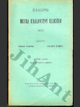 Časopis musea království českého - ročník LXXVII. - svazek pátý a šestý - náhled