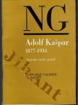 Adolf Kašpar 1877 - 1934 - náhled