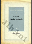 Národné bibliografie - náhled