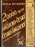 Škola do kapsy - 20.000 slov Anglicko - český a opak. - náhled