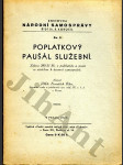 Poplatkový paušál služební - náhled