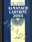 Almanach Labyrint 2003 - náhled