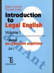 Úvod do právnické angličtiny I. - náhled