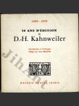 50 ans d´édition de D. - H. Kahnweiler - náhled