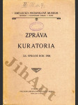 Zpráva kuratoria za správní rok 1908 - náhled