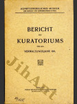 Zpráva kuratoria za správní rok 1911 - náhled