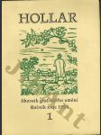 Hollar - sborník grafického umění - ročník XXVI. 1954 - číslo 1 - náhled