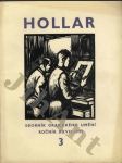 Hollar - sborník grafického umění - ročník XXVII. 1955 - náhled